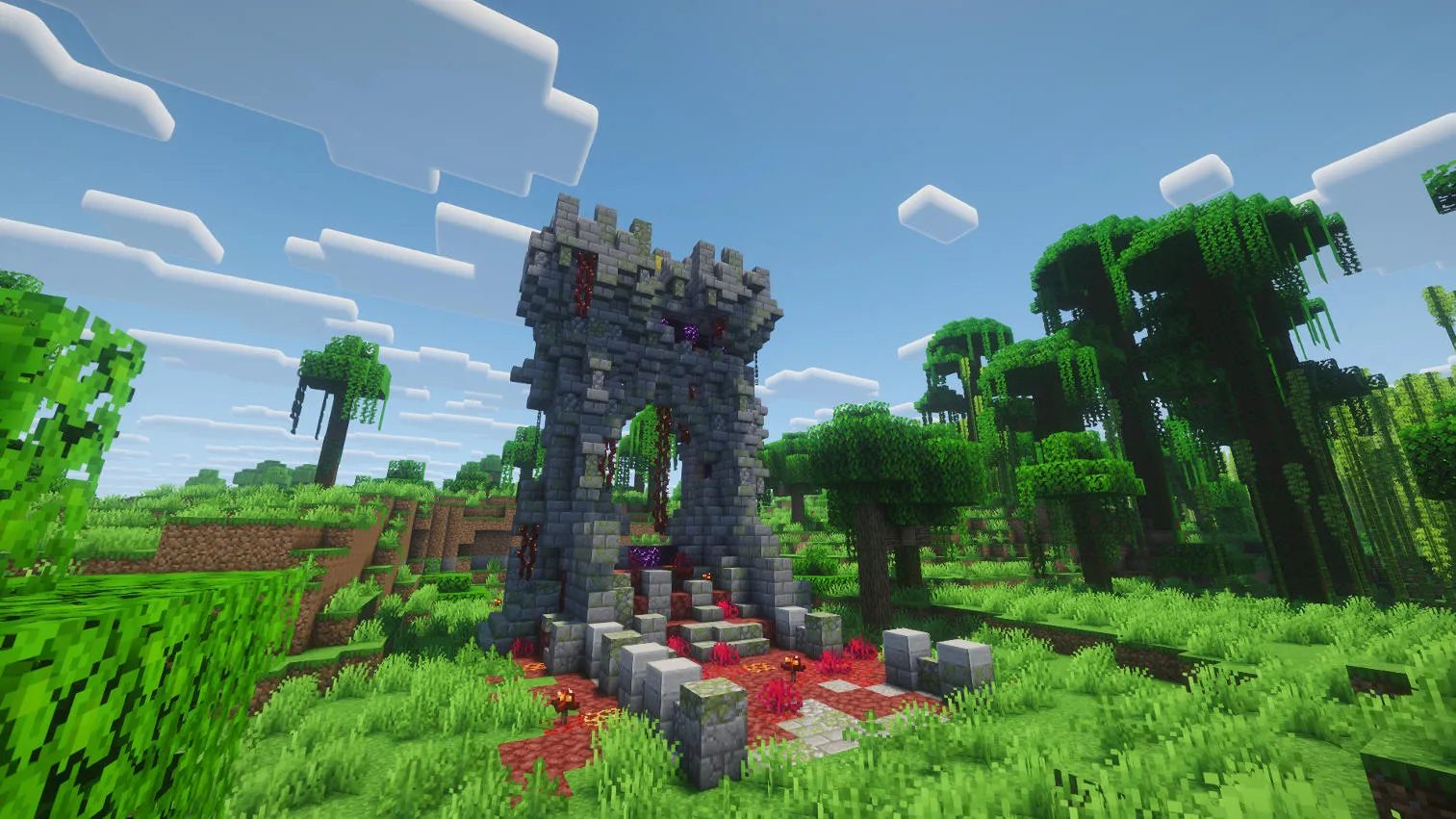 Giant Ruined Portals, Моды, Minecraft