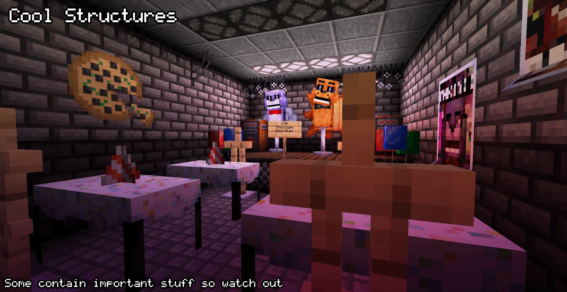 Generic FNAF Modification, Моды, Minecraft