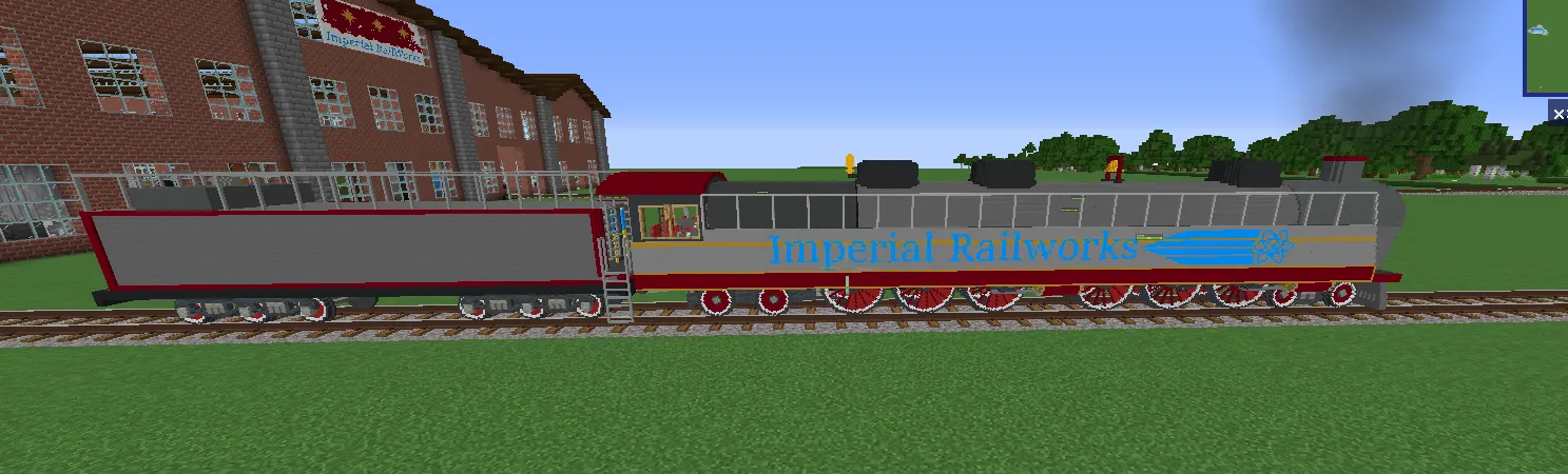 Imperial Railworks - Immersive Railroading — скриншот 6 (Текстуры, Minecraft)