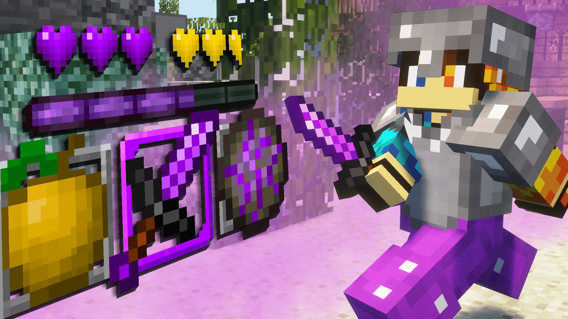 Purple Regality — скриншот 1 (Текстуры, Minecraft)