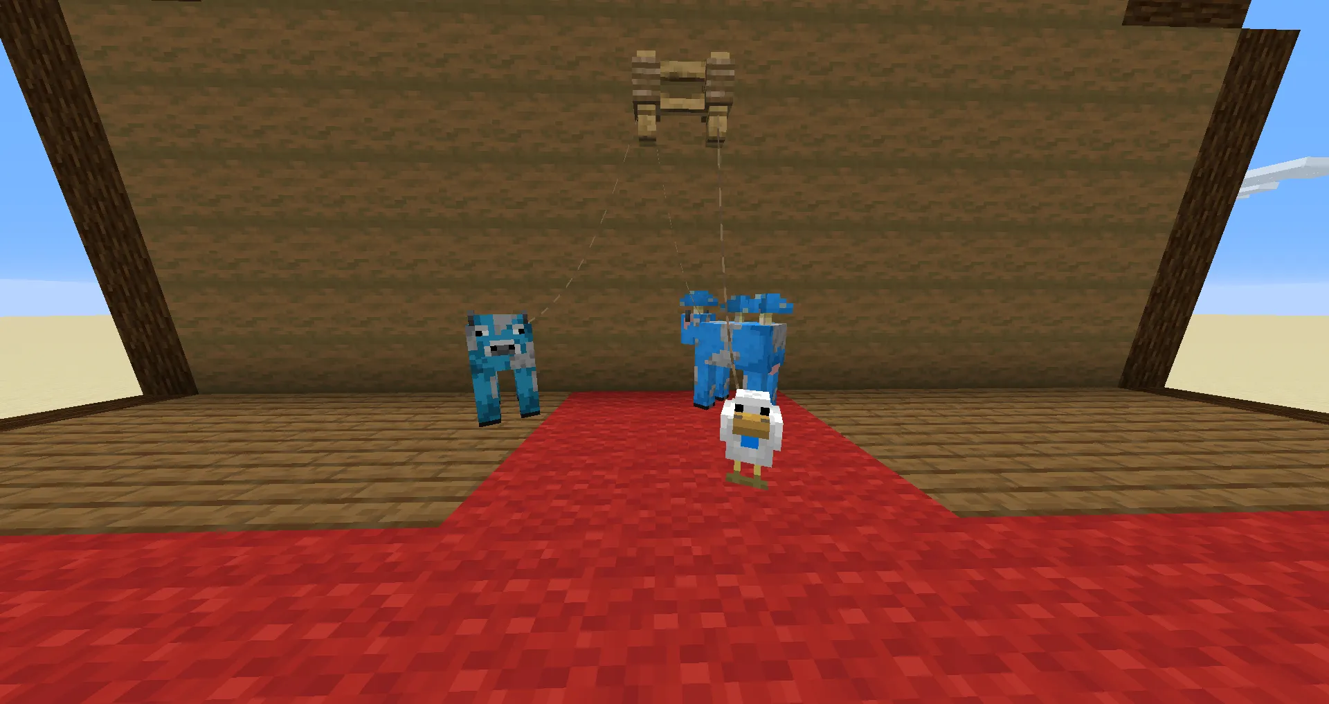 Poptartmario's Blue Resource Pack, Текстуры, Minecraft