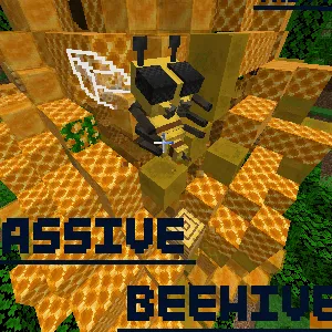 Massive Bee Hives — скриншот 1 (Моды, Minecraft)
