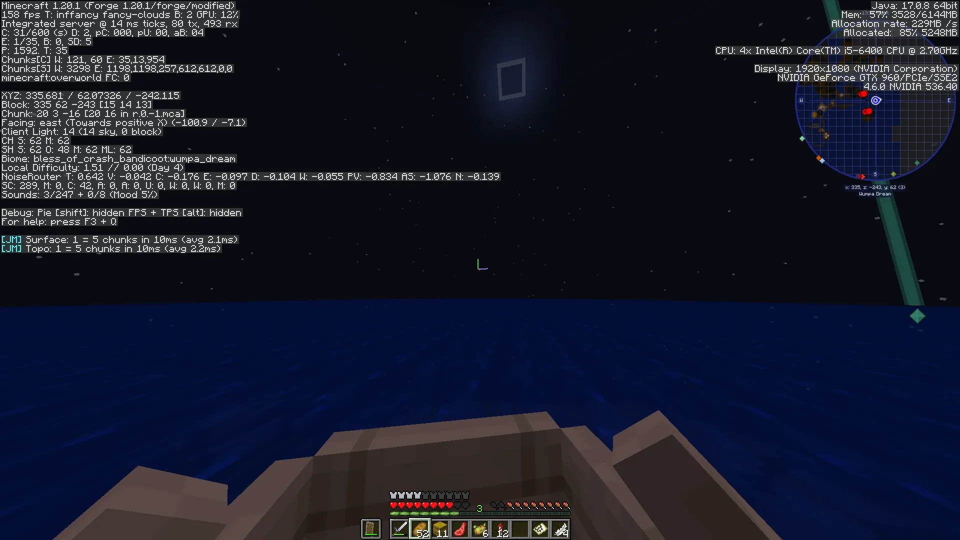 Bless of Crash Bandicoot — скриншот 3 (Моды, Minecraft)