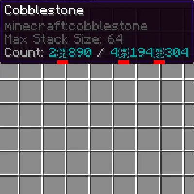 NBSP Thousand Separator Fix, Текстуры, Minecraft
