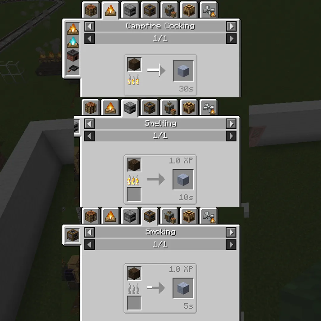 Clay & Brick Recipe Rework — скриншот 1 (Моды, Minecraft)