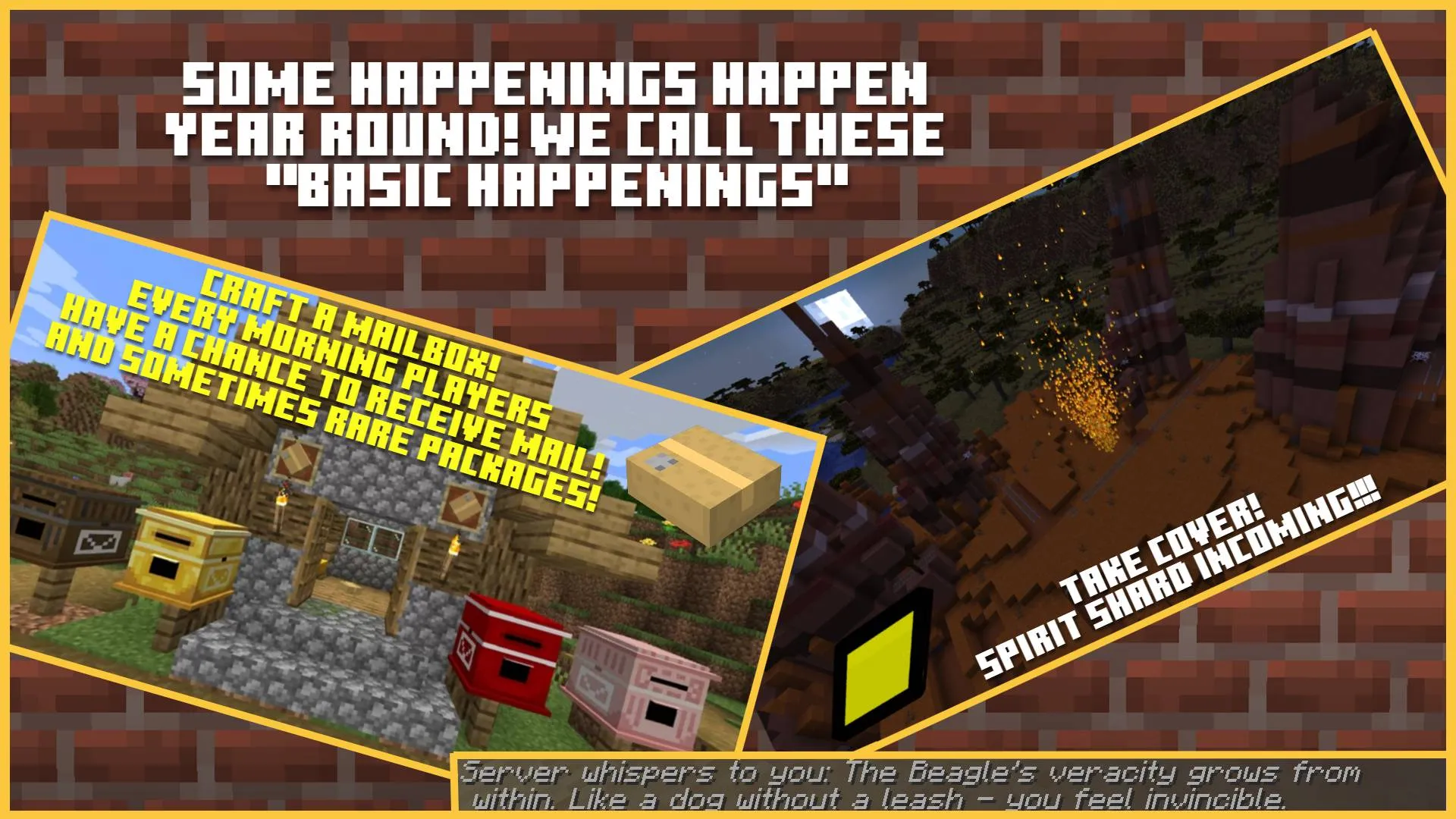 Holidays & Happenings — скриншот 8 (Дата-паки, Minecraft)