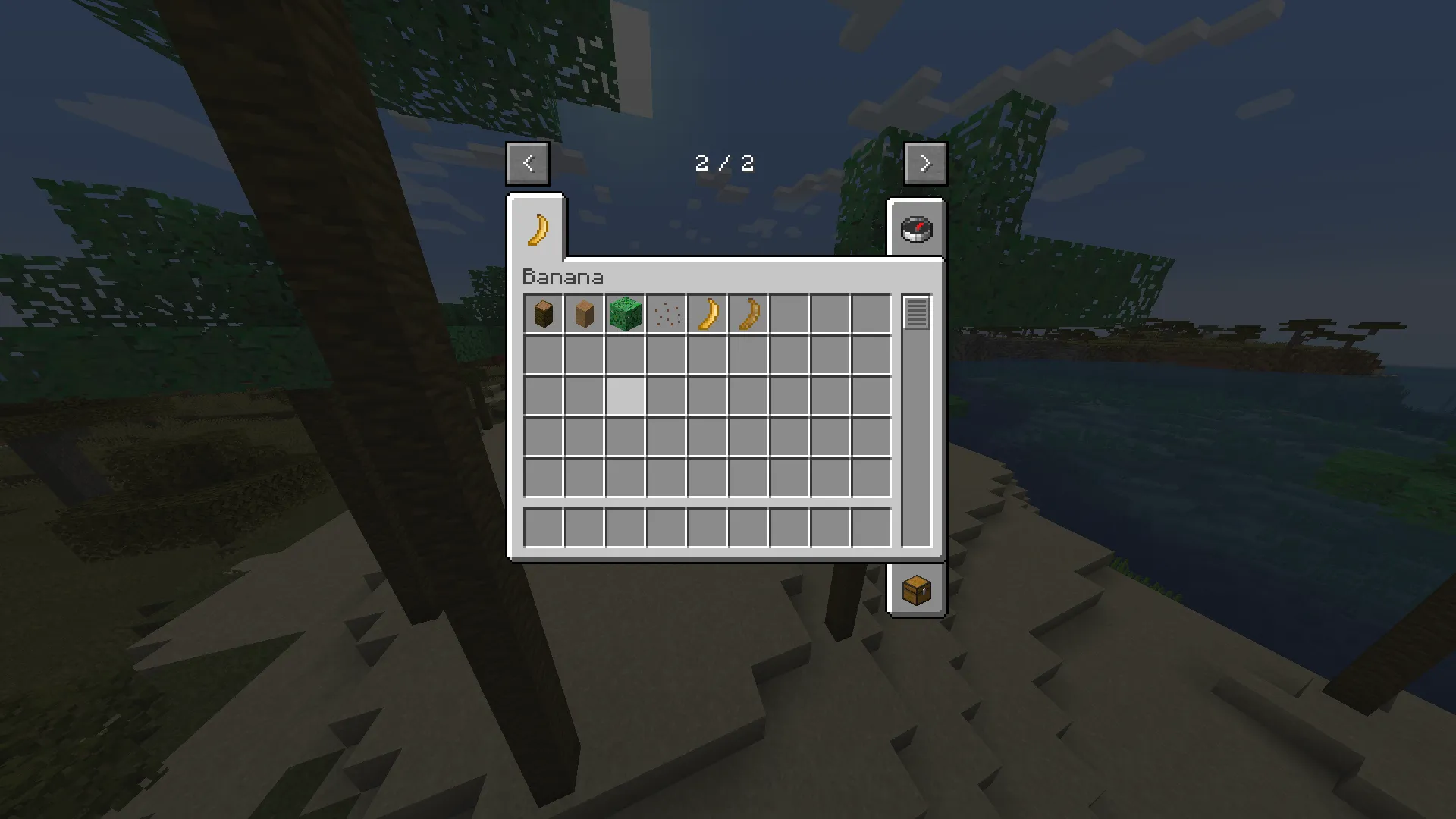 Banana trees, Моды, Minecraft
