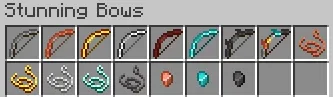 Stunning Bows — скриншот 2 (Моды, Minecraft)