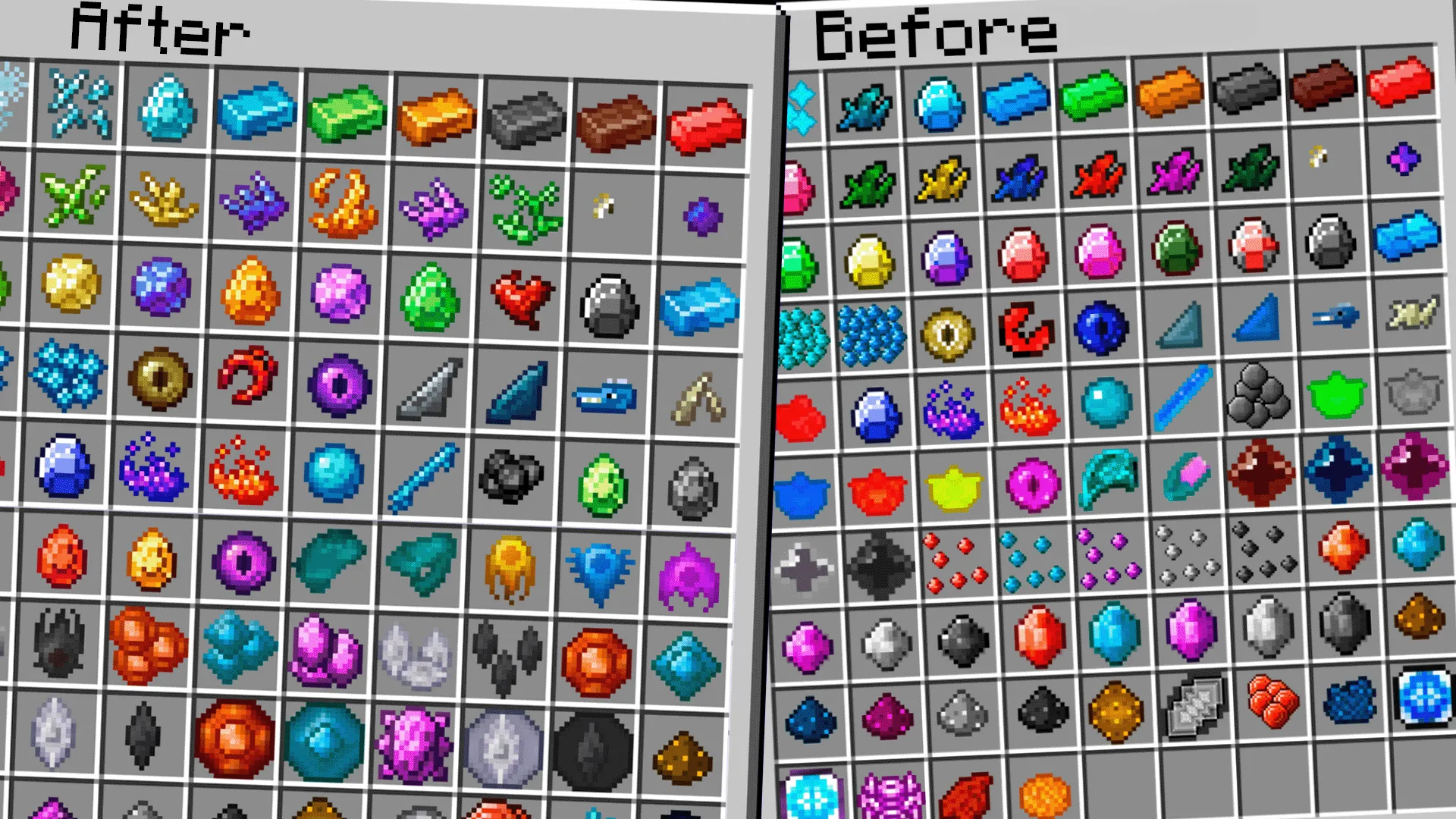 DivRPG Reborn, Текстуры, Minecraft