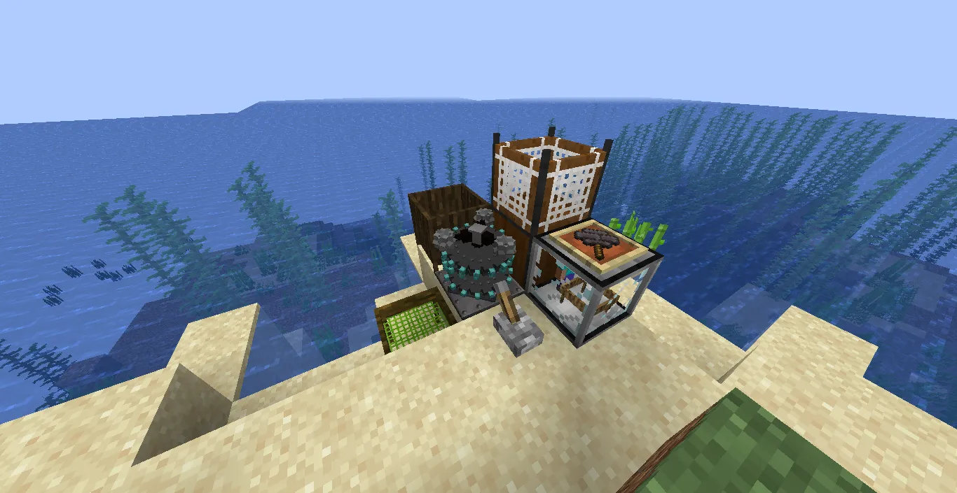 Ocean Island Craft — скриншот 12 (Модпаки, Minecraft)