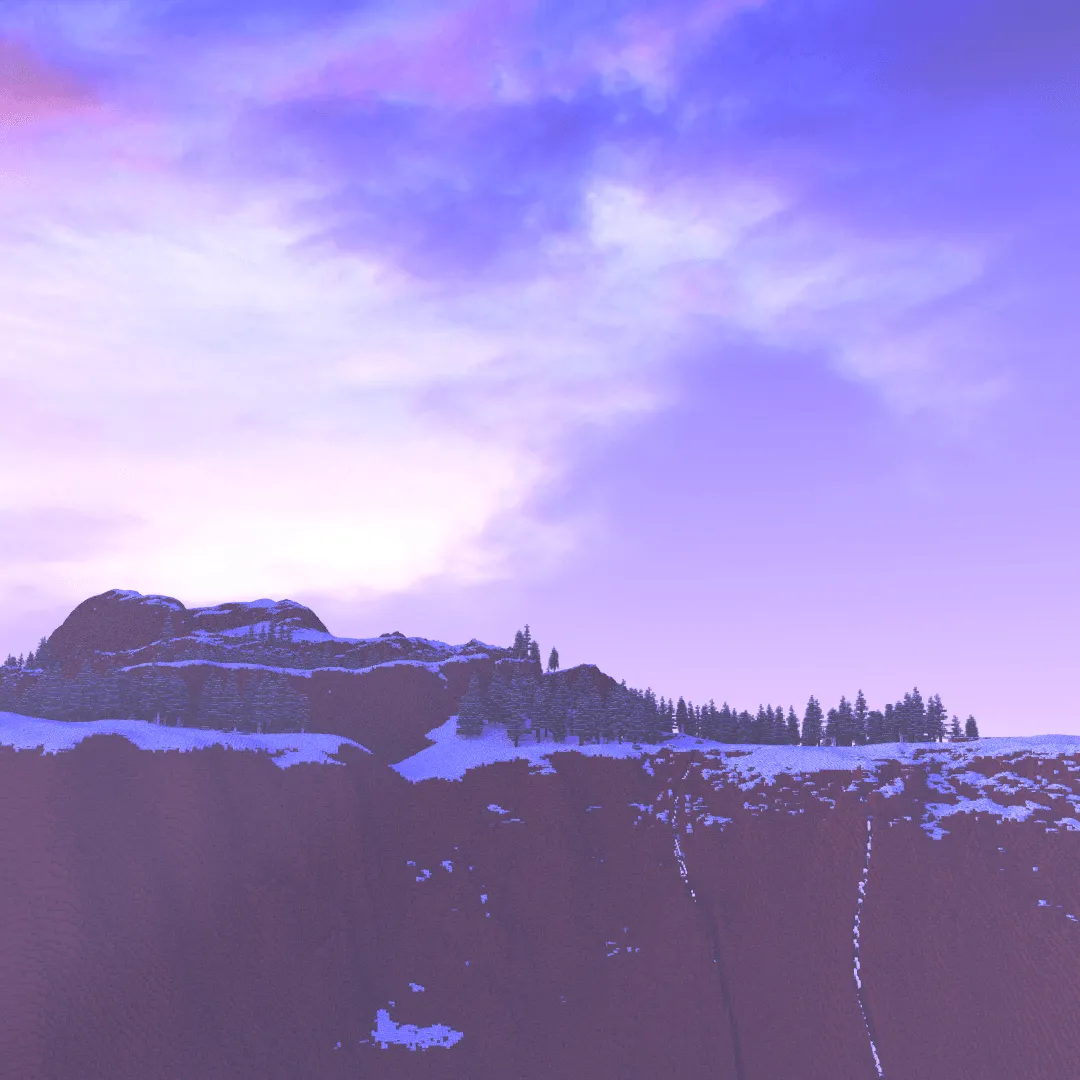 Redcliff Islands - 2.5k x 2.5k Winter Islands, Карты, Minecraft