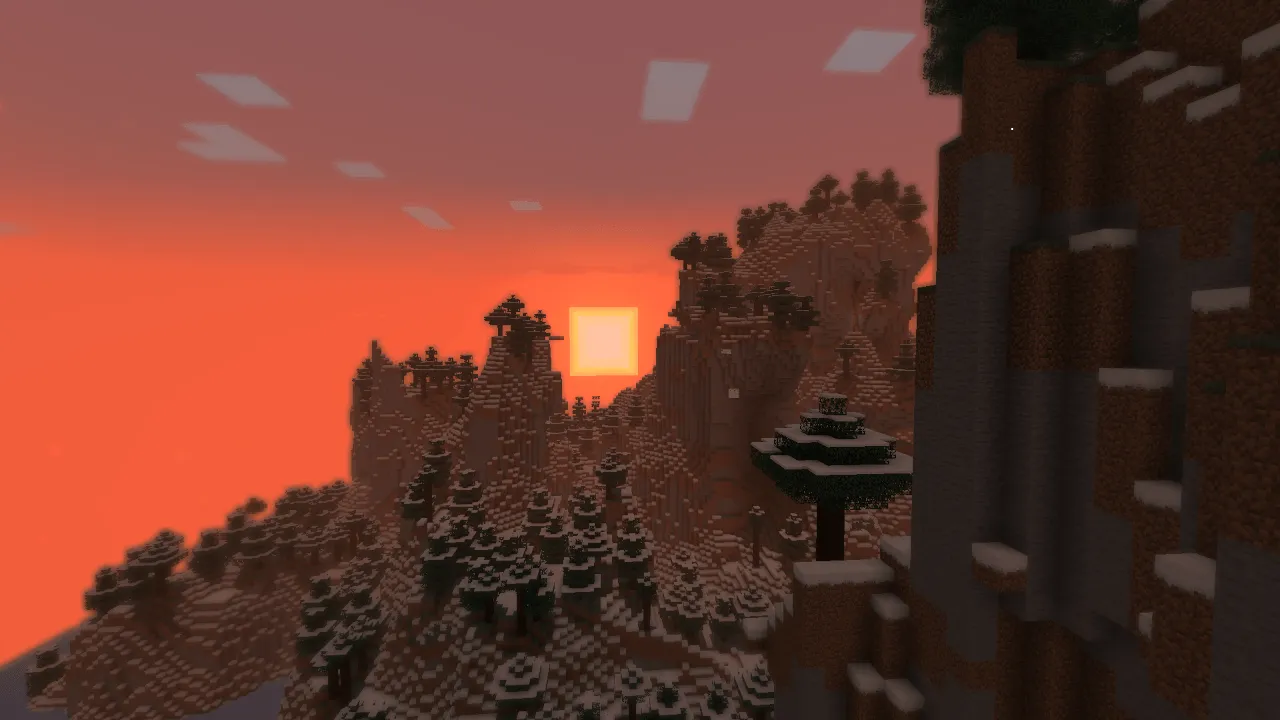 Loot's Very Vanilla Shader — скриншот 1 (Шейдеры, Minecraft)