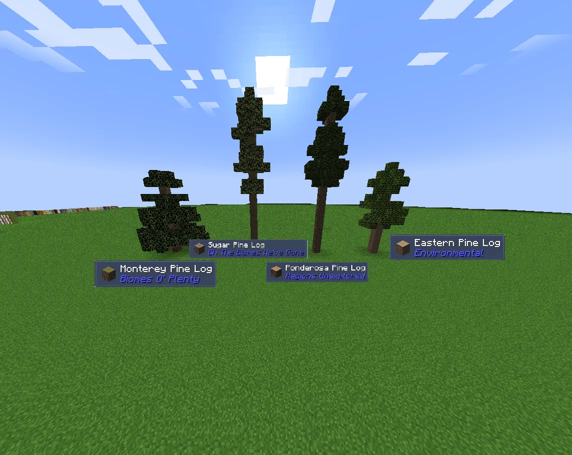 The Rename Compat Project [Over 300 Mods Supported!], Текстуры, Minecraft