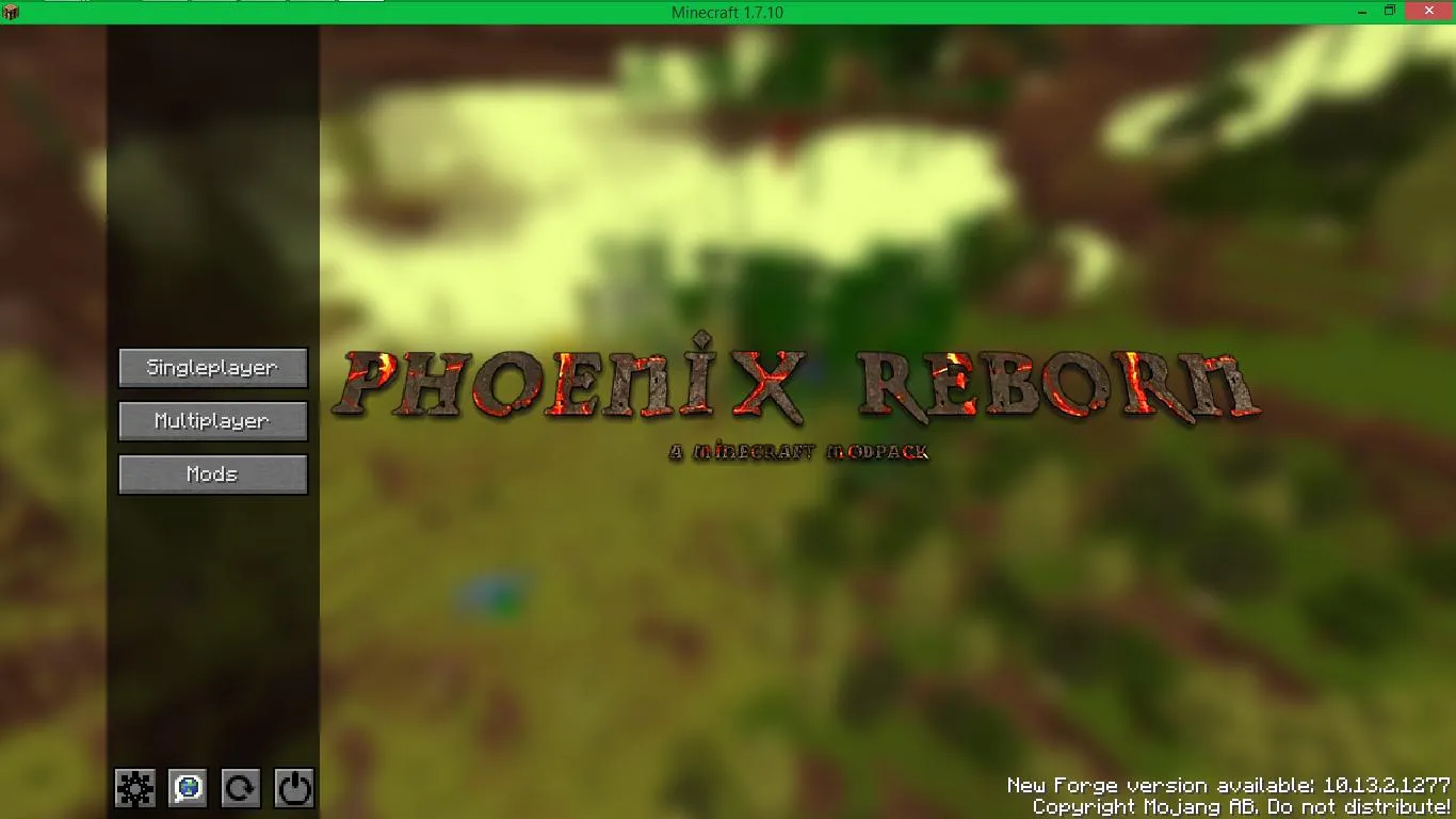 Phoenix Reborn, Модпаки, Minecraft