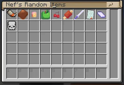 Nef's Random Stuff, Моды, Minecraft