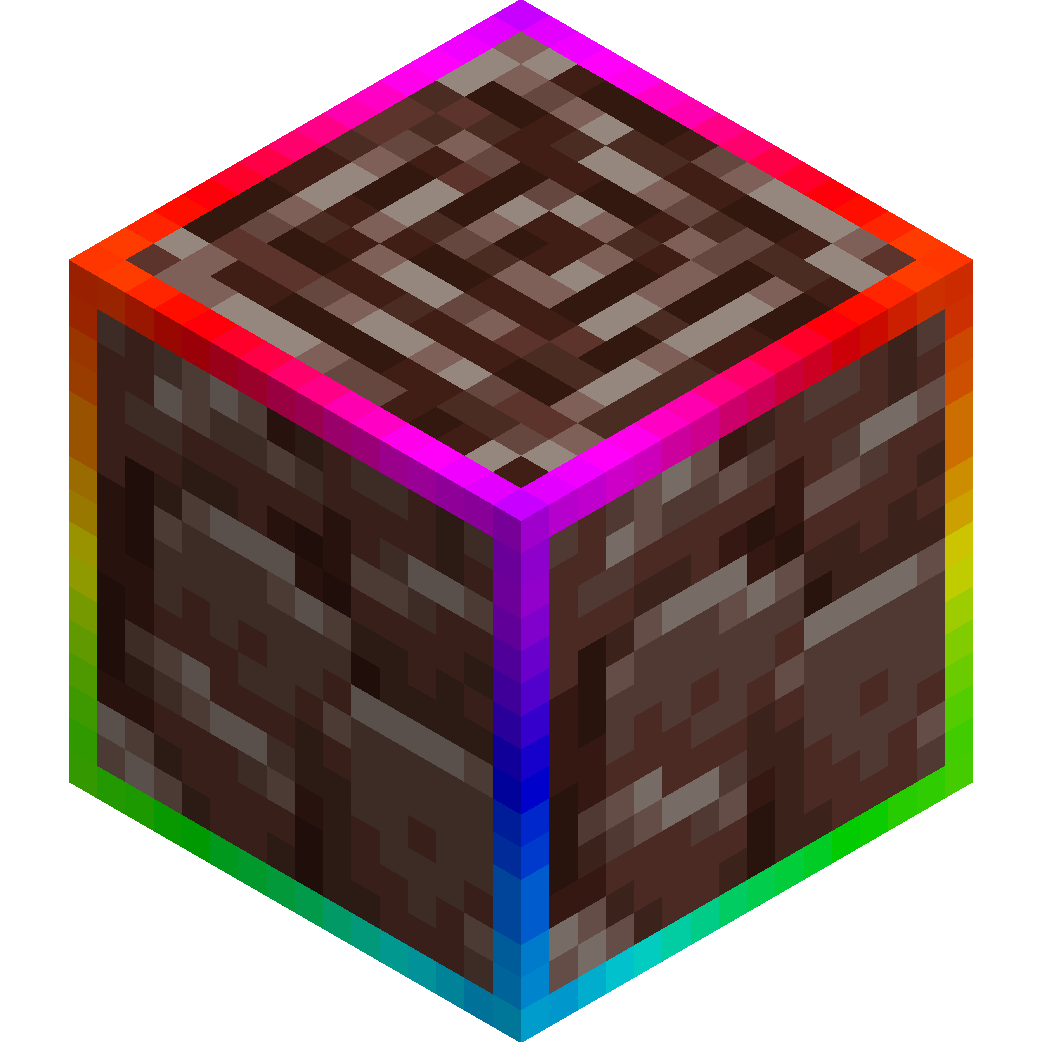 Rainbow Diamond Ores & Ancient Debris (Animated) — скриншот 4 (Текстуры, Minecraft)