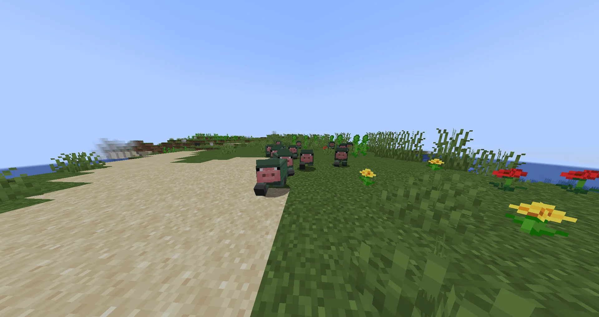 Pigs Warfare — скриншот 1 (Моды, Minecraft)