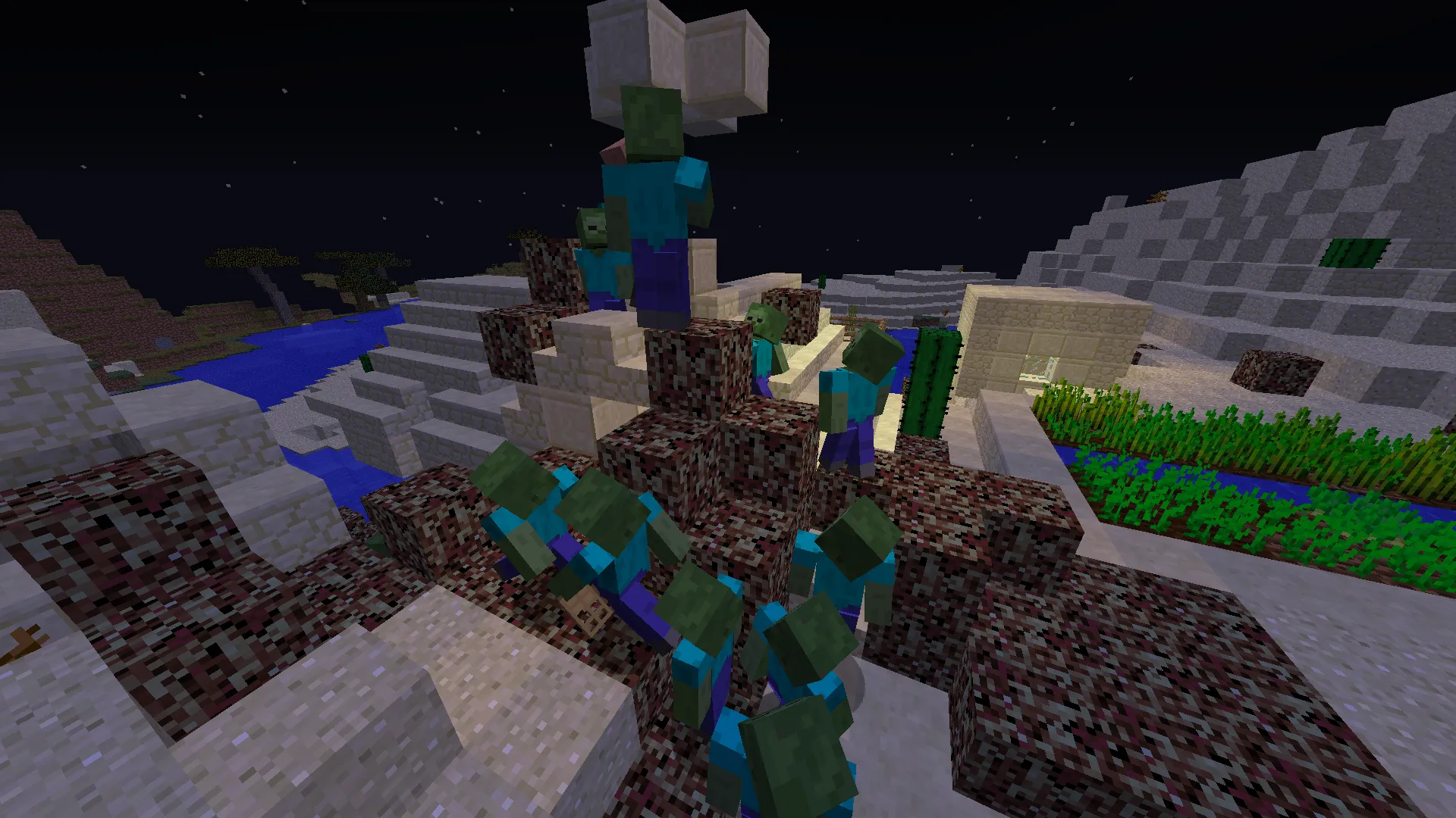 Smart zombies, Моды, Minecraft