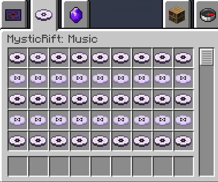 MysticRift: Music ( Neo&FORGE ), Моды, Minecraft