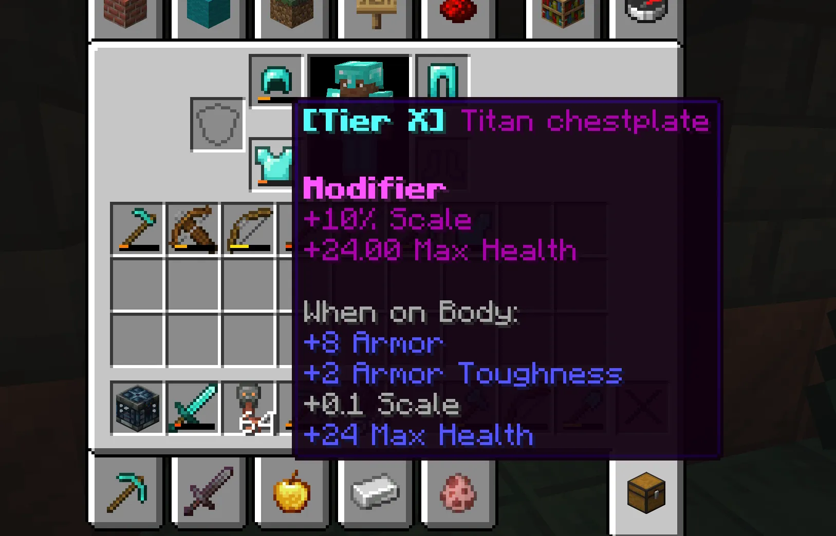 TierDrop, Моды, Minecraft