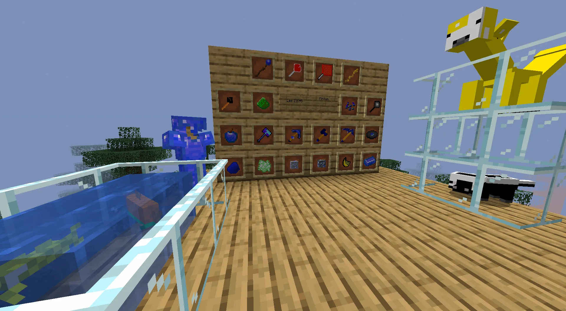 Pintium, Моды, Minecraft