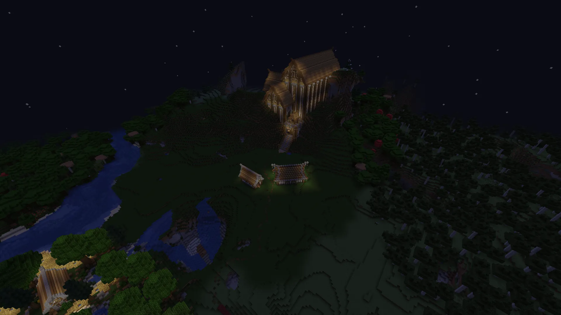 Medieval Fantasy Style Themed Kingdoms and Landscape, Карты, Minecraft