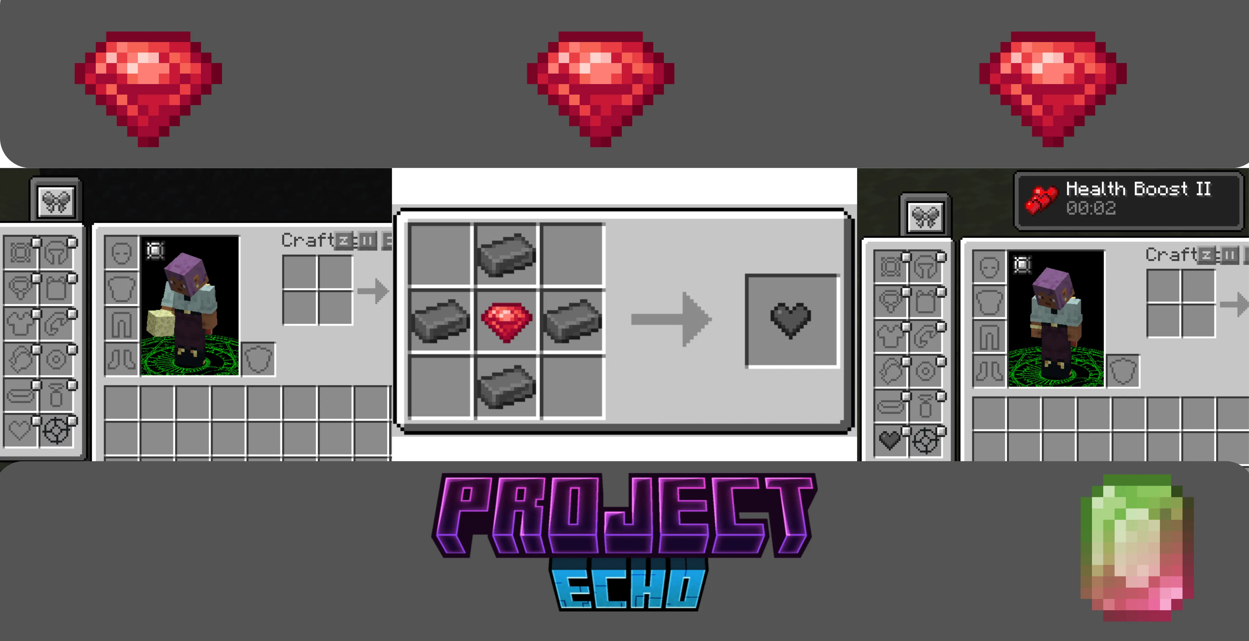 Project Echo, Моды, Minecraft