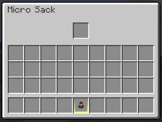Configurable Sacks, Моды, Minecraft