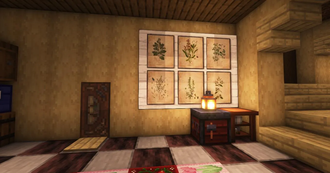Wizards Hi-Def Cottagecore paintings — скриншот 1 (Текстуры, Minecraft)