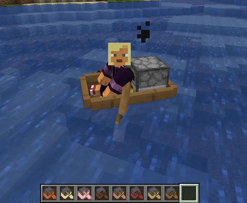 Powered Boats (Boat with Furnace) — скриншот 2 (Моды, Minecraft)