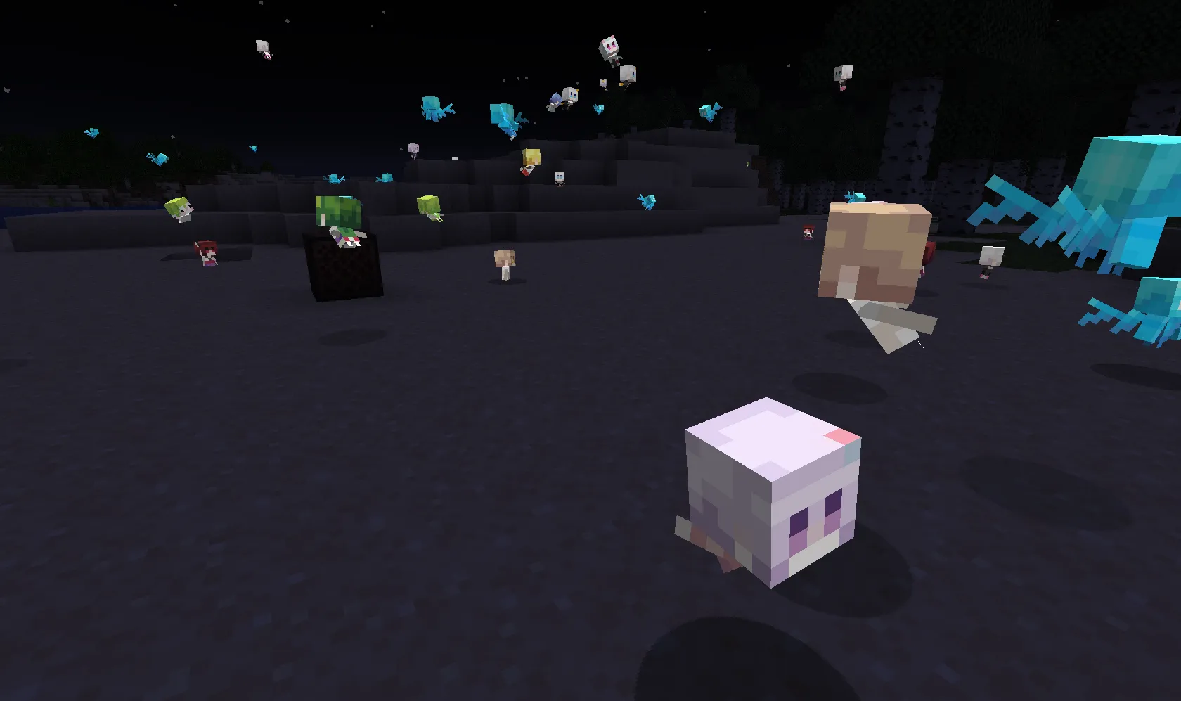 VOICEALLAY, Текстуры, Minecraft