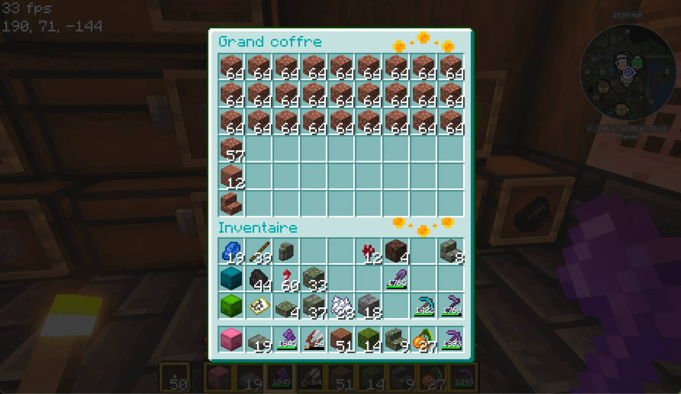 Wildflowers GUI, Текстуры, Minecraft