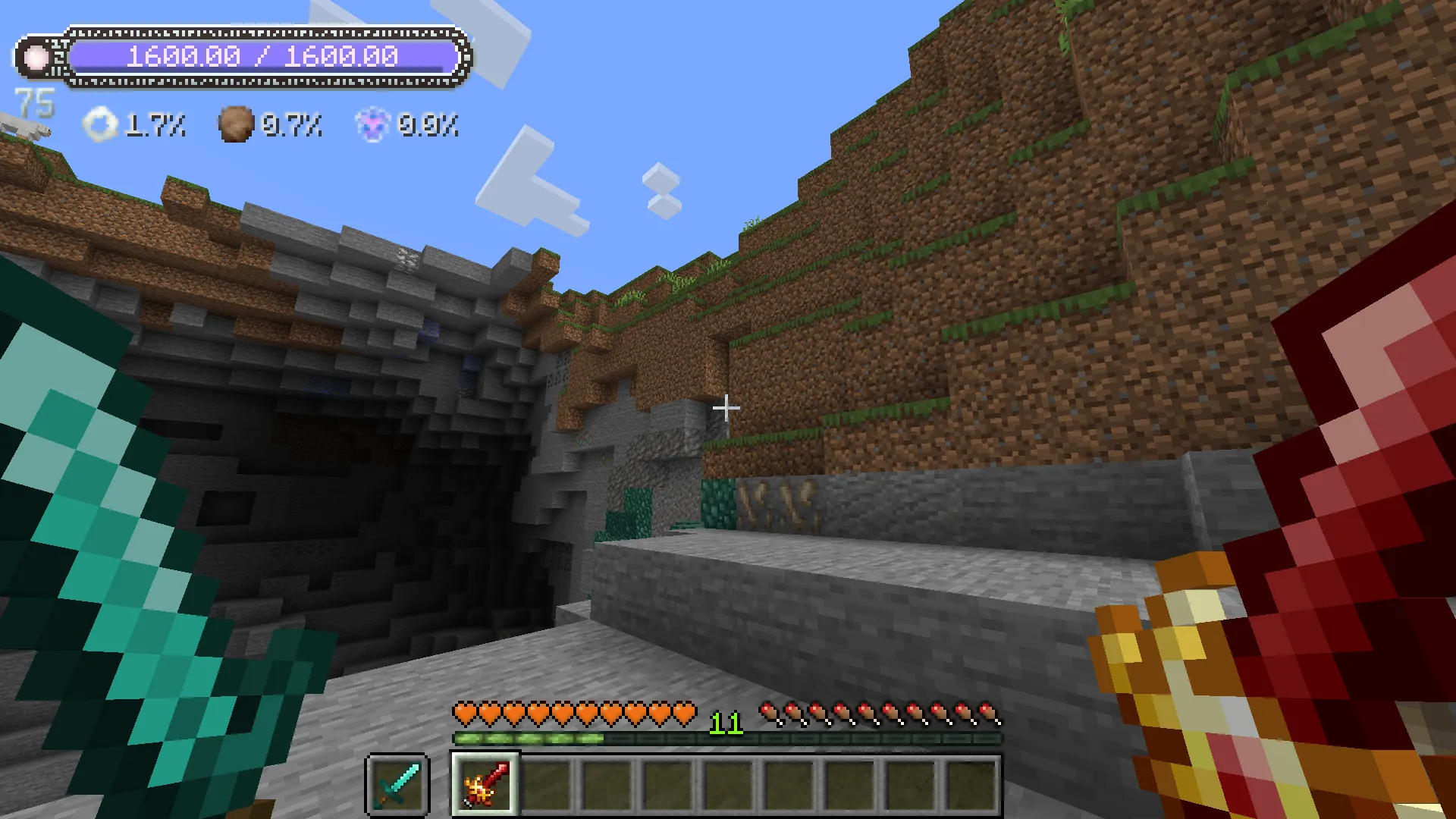 Longer Scarab Sword for Fossils and Archeology: Revival — скриншот 5 (Текстуры, Minecraft)