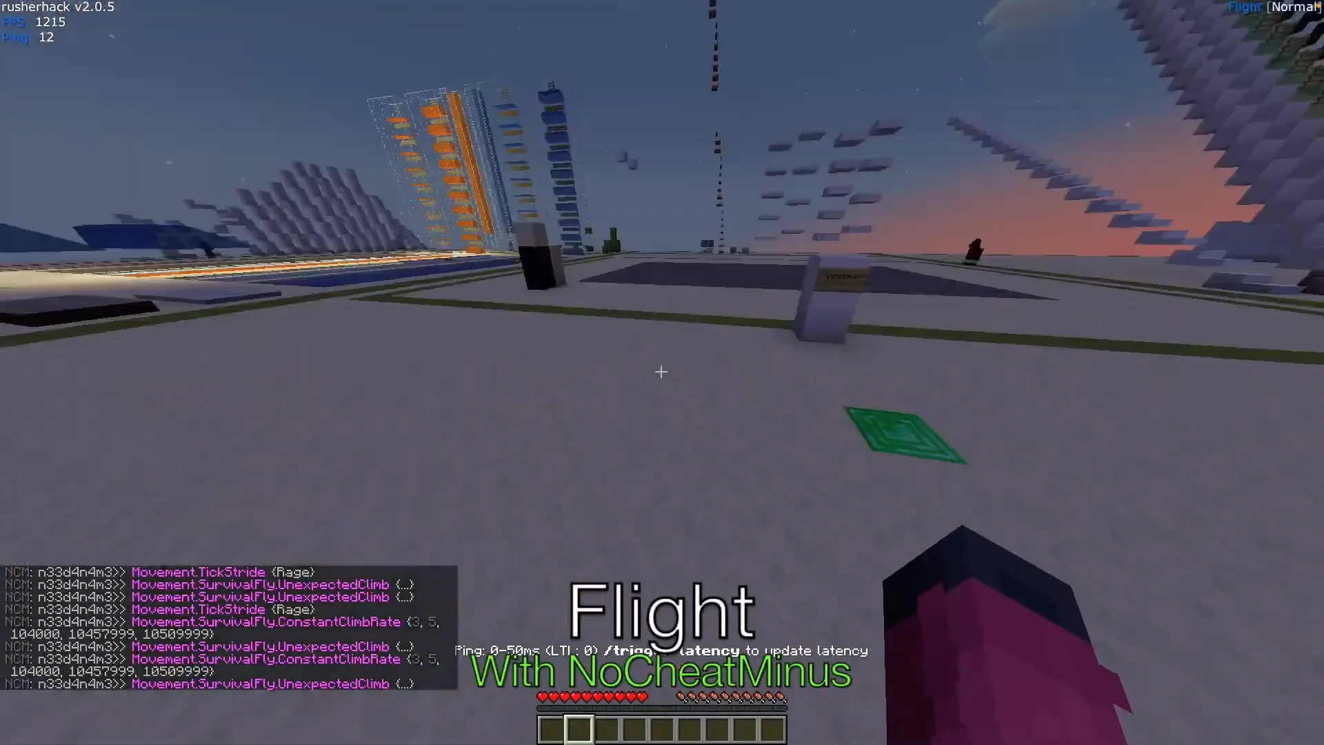 NoCheatMinus, Дата-паки, Minecraft