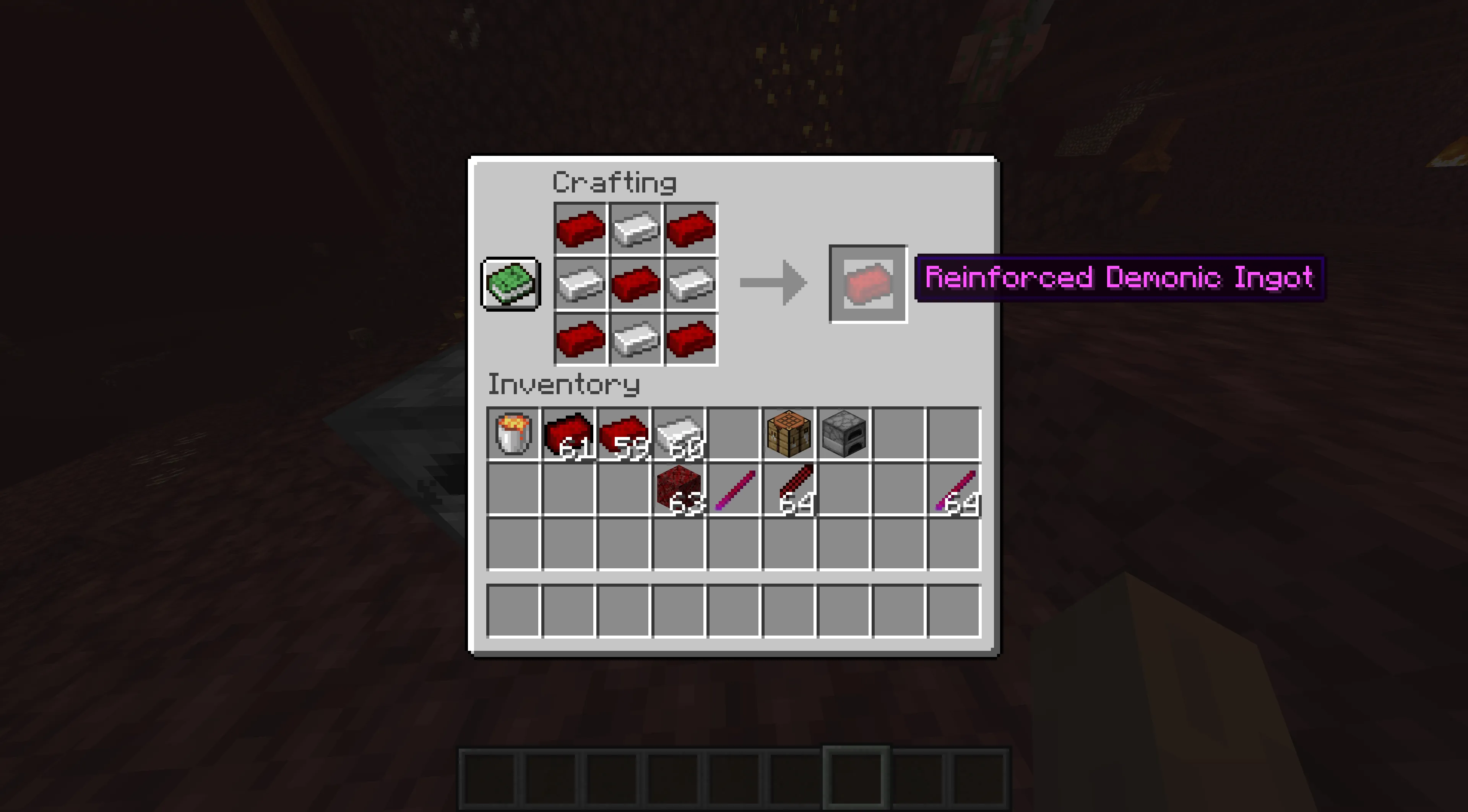 Demonic Sword, Моды, Minecraft