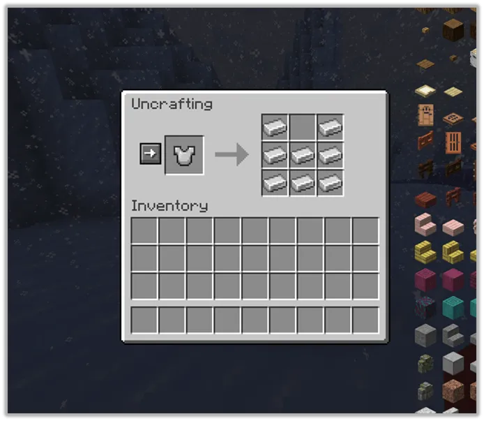Uncrafting Suite, Моды, Minecraft