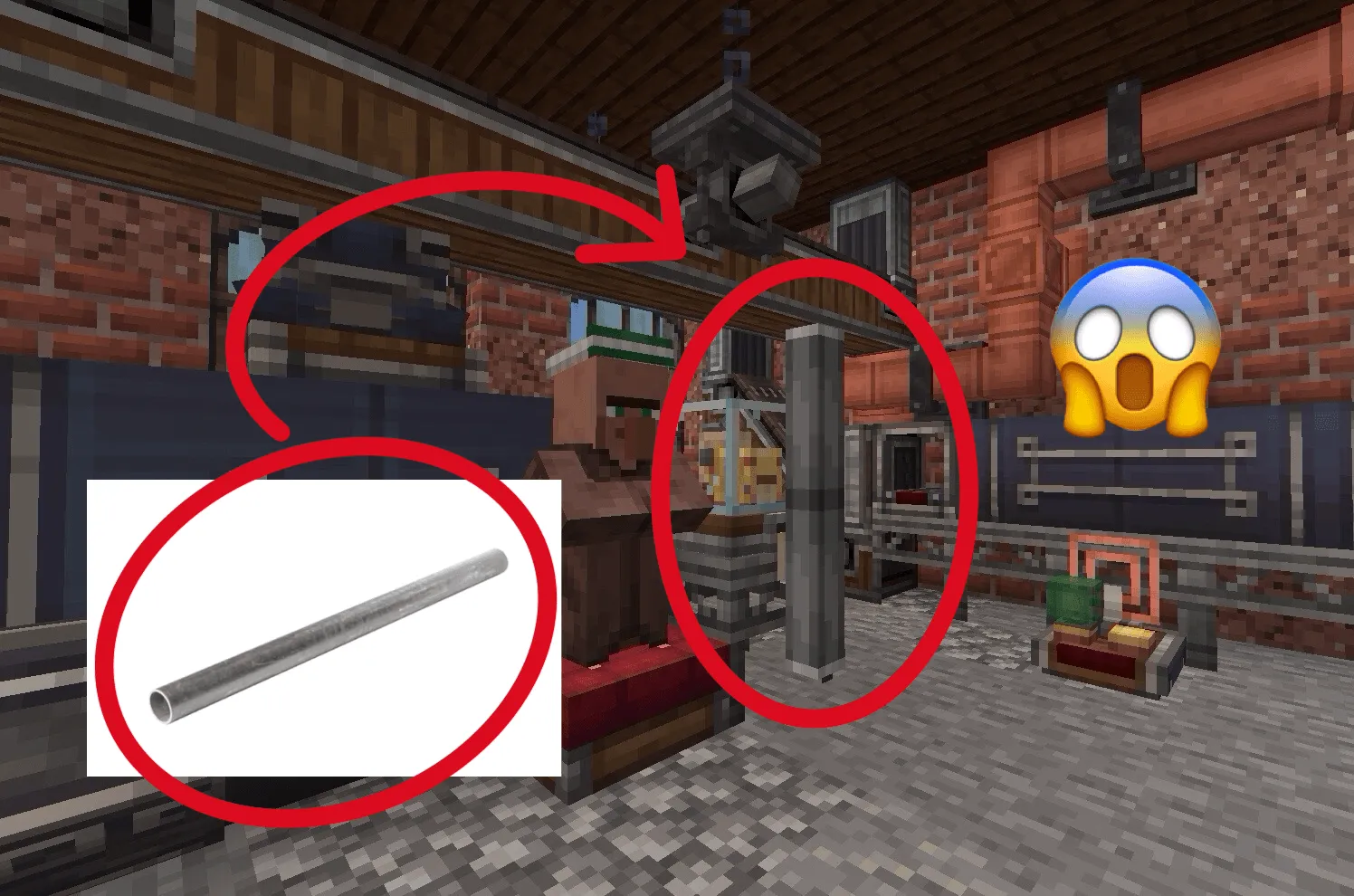 Create: Metal Pipe — скриншот 1 (Текстуры, Minecraft)