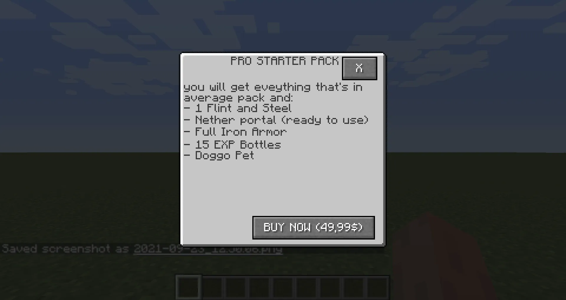 pay2play, Моды, Minecraft