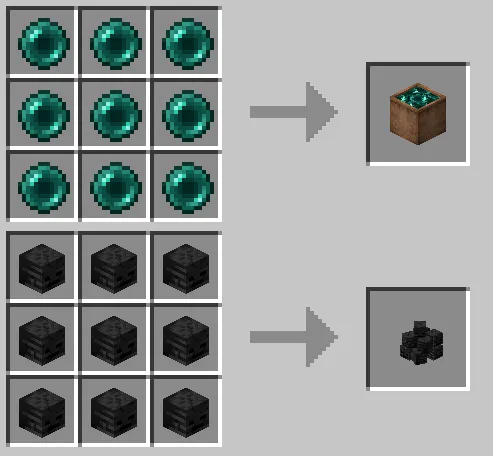 exquisite packing, Моды, Minecraft