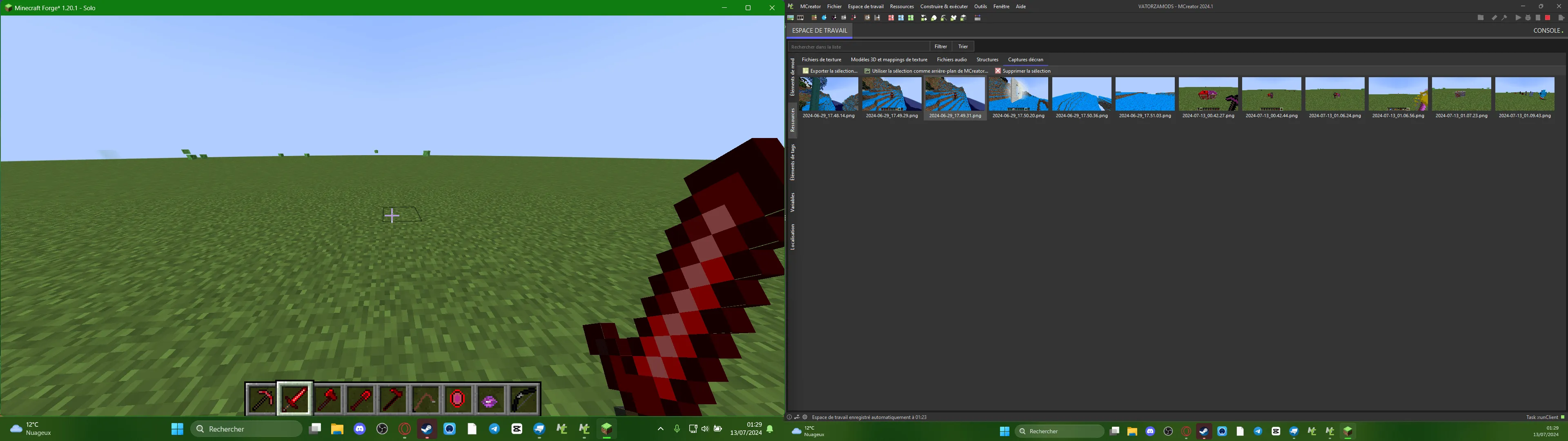 KassiWarriors, Моды, Minecraft