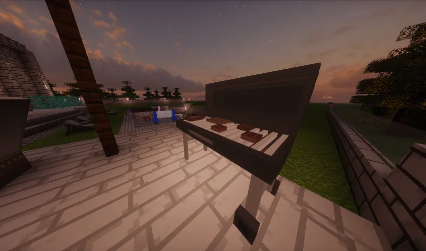 Modern Decor Outdoor — скриншот 7 (Моды, Minecraft)