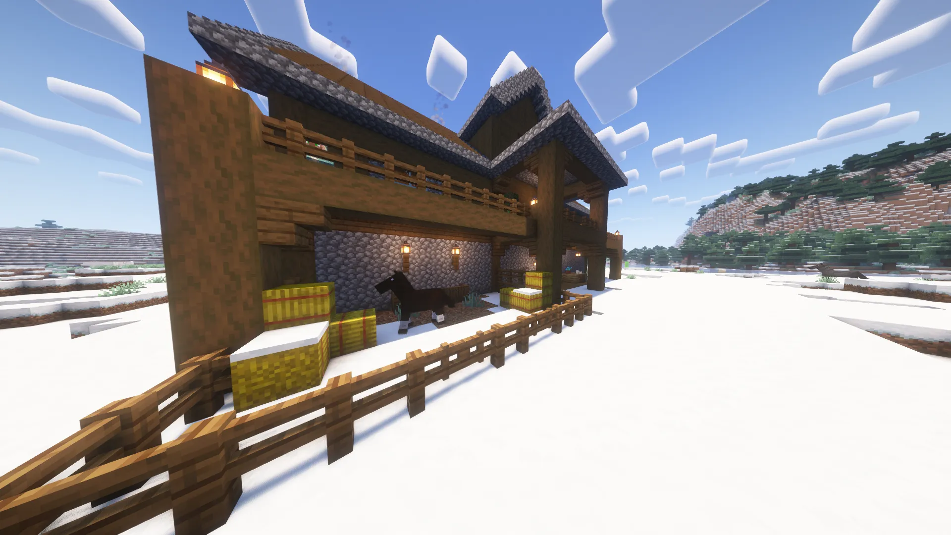 Snowy Villager Hotel — скриншот 7 (Моды, Minecraft)