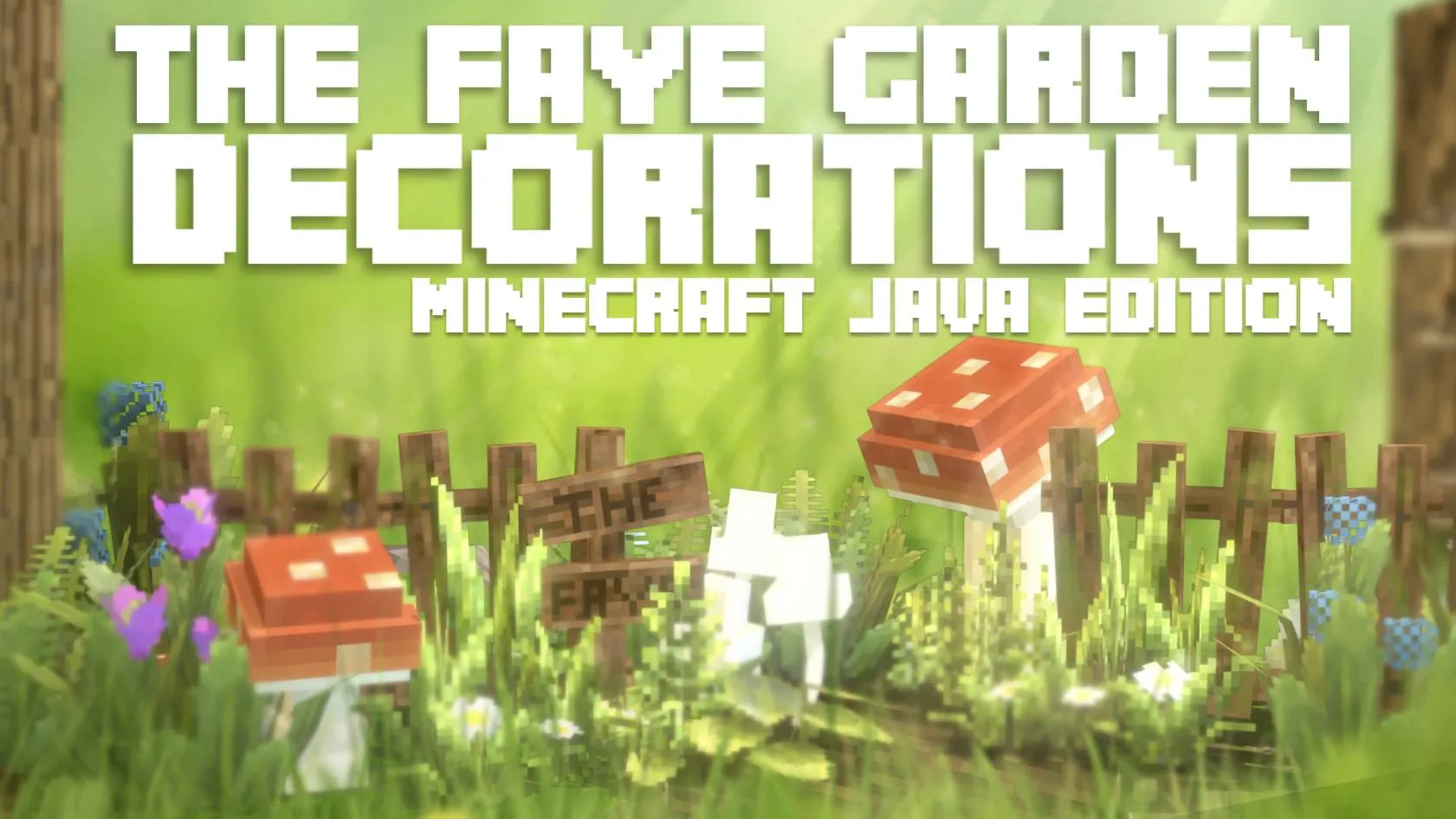 The Faye Garden Decorations — скриншот 1 (Моды, Minecraft)