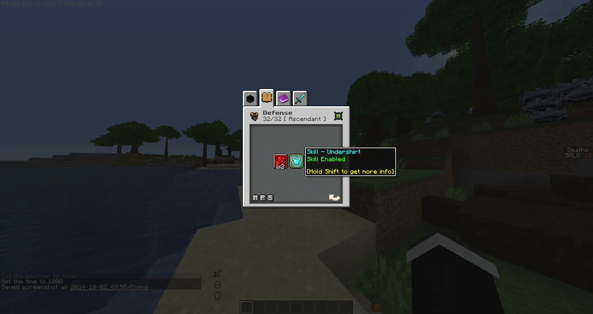 RHSkillable — скриншот 1 (Моды, Minecraft)