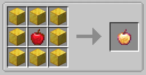 Enchanted Golden Apple, Дата-паки, Minecraft