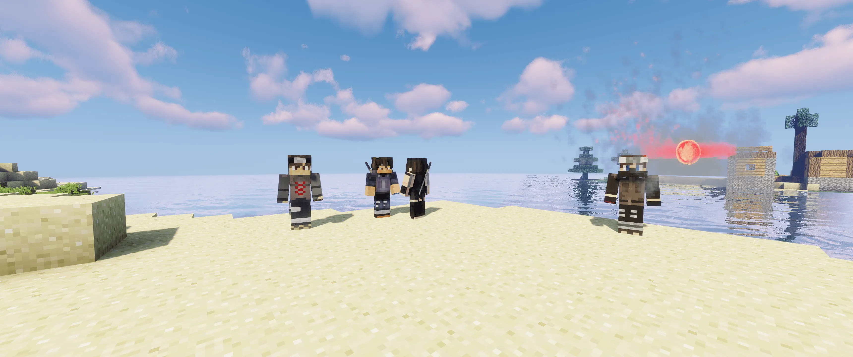 Ninja Gallery - AHZNB Shinobicraft Addon, Моды, Minecraft