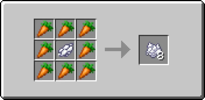 Crazy Carrots, Моды, Minecraft