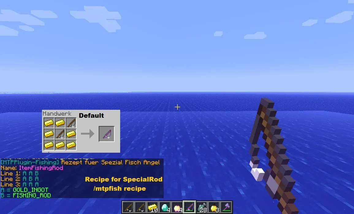 MTP Plugin-Fishing — скриншот 1 (Плагины, Minecraft)
