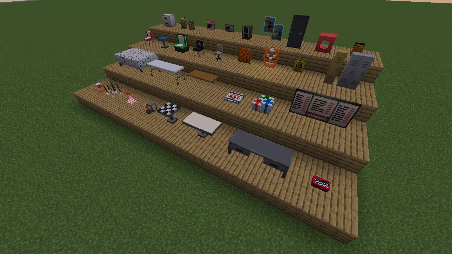 Chucklin's FNaF Pack, Моды, Minecraft