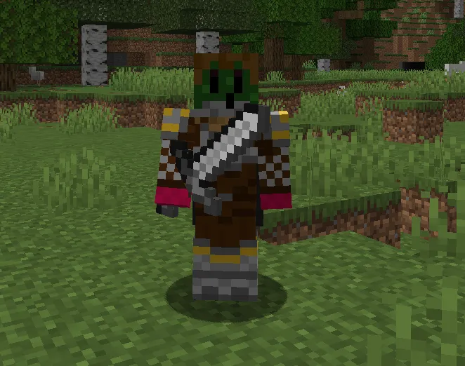 Sword Block, Текстуры, Minecraft